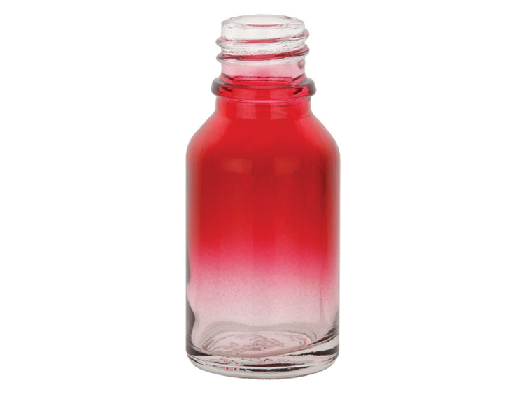 15 ml Red Glass Bottles
