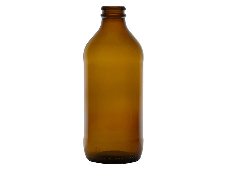 12 oz Amber Glass Bottles